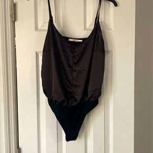Silk Solid Bodysuit